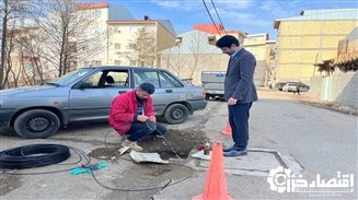 تداوم عملیات برگردان شبکه فیبرنوری مرکز میرزاکوچک رشت با فعالسازی FAT در کوی دُرفک