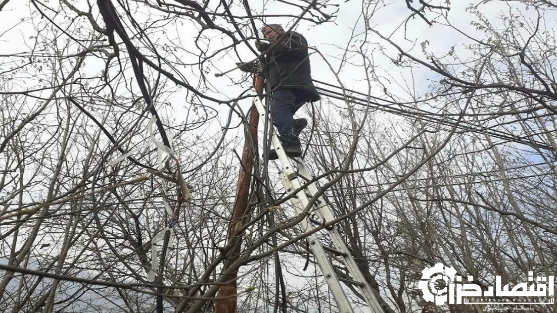 برقراری مجدد ارتباط مشترکان روستای سجیران رودسر پس از رفع سرقت کابل