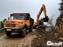 گوشه ای از زحمات کارکنان شرکت گاز گیلان برای گازرسانی به روستاهای شهرستان رودسر