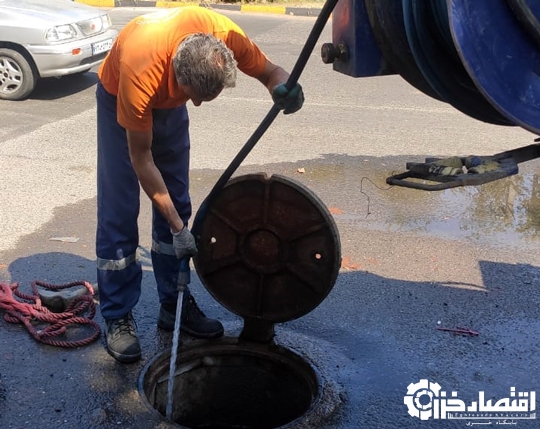 شستشوی و لایروبی ۱۴۶ کیلومتر شبکه جمع آوری فاضلاب در شهرهای گیلان