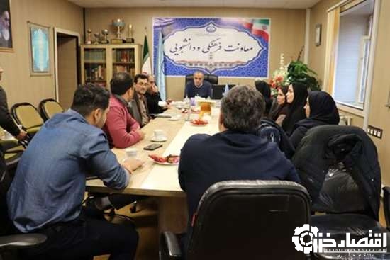 جلسه معارفه سرپرست مدیریت دانشجویی و اداره خوابگاه‌های دانشجویی