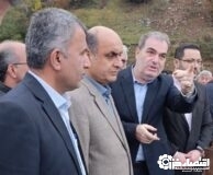 استاندار گیلان از روند احداث و تکمیل سد لاستیکی تالش بازدید کرد