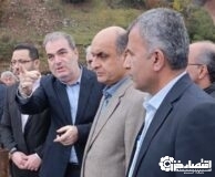 استاندار گیلان از روند احداث و تکمیل سد لاستیکی تالش بازدید کرد