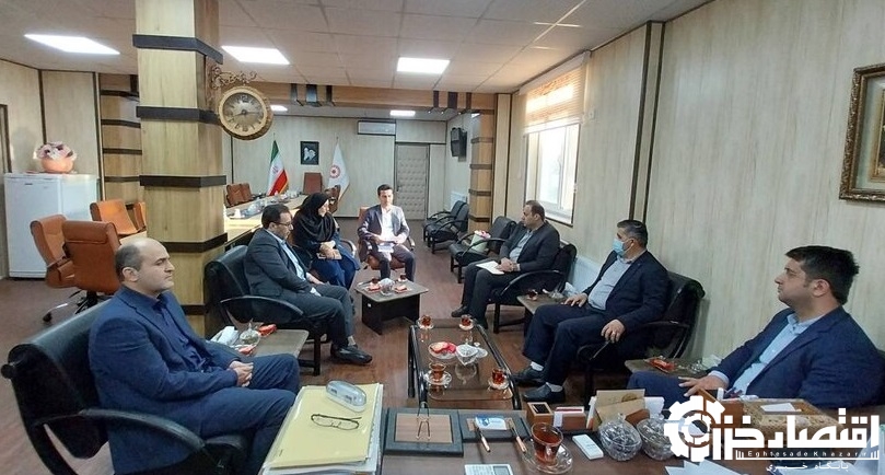 دیدار معاونین شعب بانک قرض الحسنه مهر ایران با مدیرکل بهزیستی گیلان