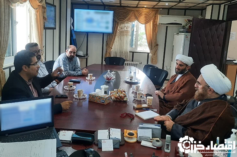 بازدید سرزده امام جمعه جدید فومن از امور آب و فاضلاب این شهرستان