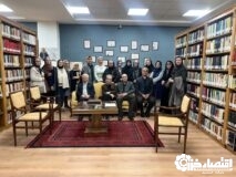 پانزدهمین نشست اعضای مرکز “مهر و گفتگوی” استان در کتابخانه مرکزی رشت تشکیل شد