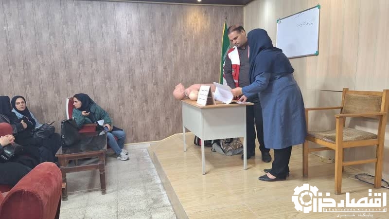برگزاری دوره آموزشی کمک‌های اولیه برای کارکنان اداره بهزیستی تالش