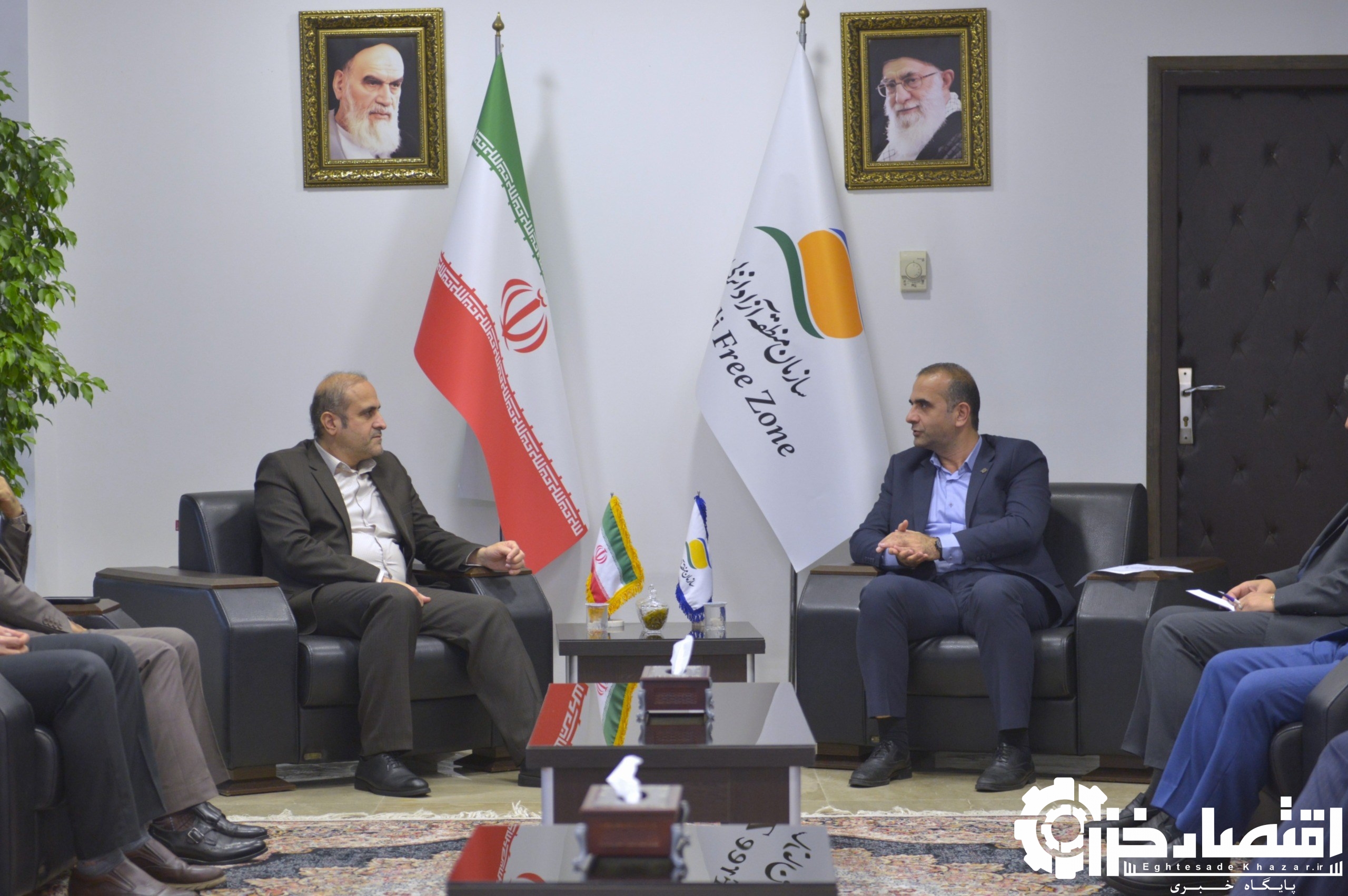 هم‌افزایی سازمان منطقه آزاد انزلی و تأمین اجتماعی گیلان برای توسعه خدمات رفاهی و بیمه‌ای