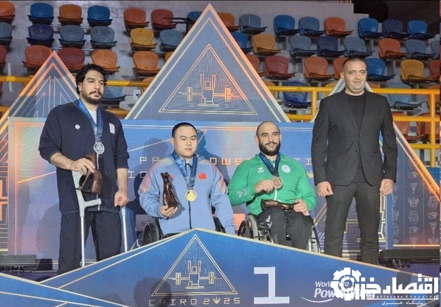 نایب قهرمانی و کسب مدال نقره “محسن بختیار” ملی پوش پاراوزنه برداری در مسابقات جهانی مصر