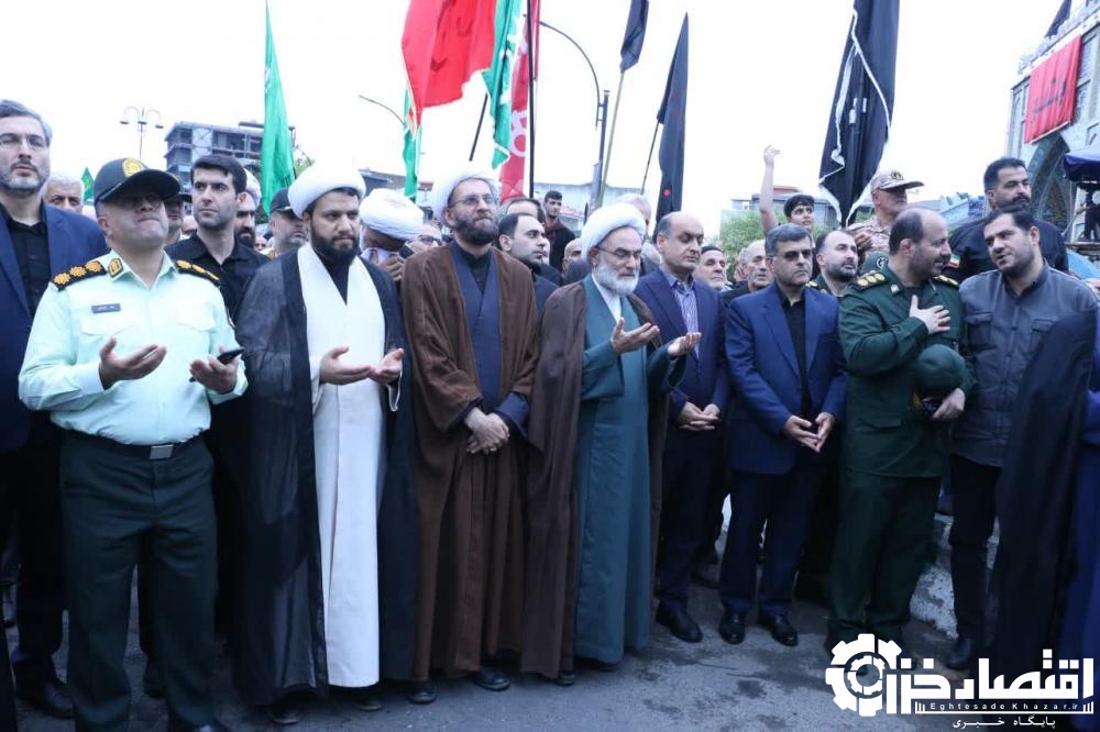 اجتماع عظیم جاماندگان اربعین در آستانه اشرفیه برگزار شد