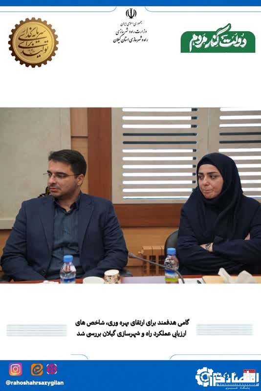 جلسه کارگروه توسعه مدیریت اداره کل راه و شهرسازی استان گیلان با بررسی عملکرد شاخص‌های ارزیابی سال ۱۴۰۴