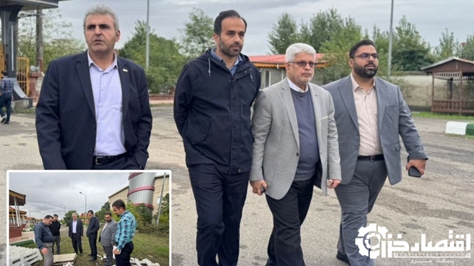 بازدید اعضای شورای اسلامی با همراهی شهردار رشت از پیشرفت پروژه گردشگری تالاب عینک