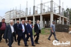 بازدید استاندار گیلان از طرح ۷ هزار مترمربعی فضای آموزشی در مسکن مهر رشت
