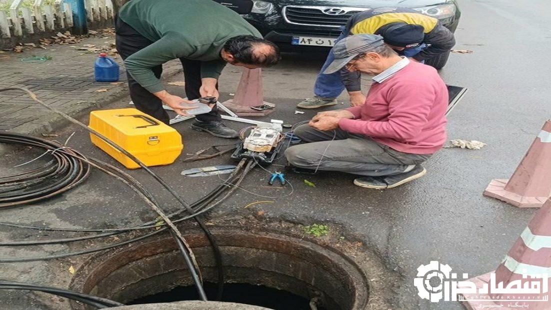 گام مهم در در تقویت مسیر فیبرنوری بلوار گلسار گام مهم در در تقویت مسیر فیبرنوری بلوار گلسار