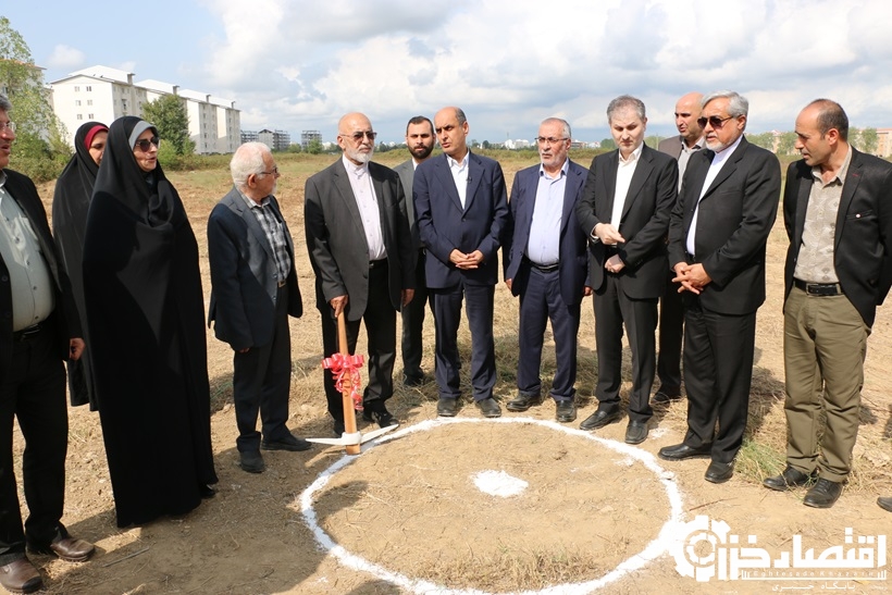 کلنگ احداث دو مدرسه ۱۲ کلاسه در مسکن مهر رشت به زمین زده شد؛ گامی بلند در نهضت توسعه عدالت آموزشی با مشارکت مردم و صنعت