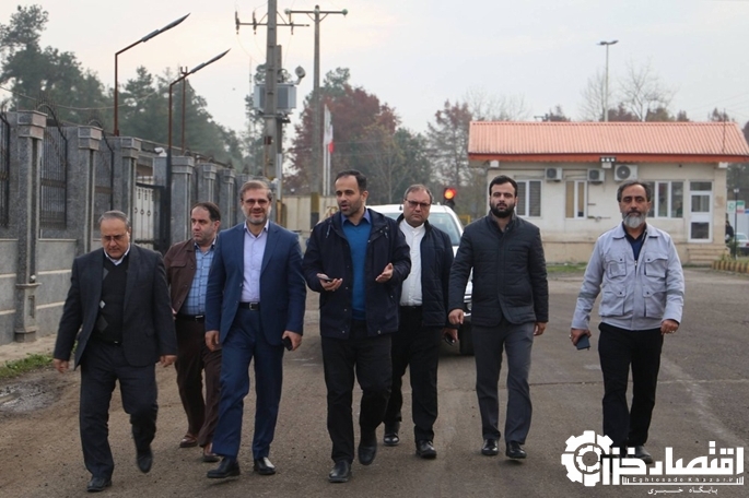 بازدید دادستان مرکز استان و شهردار رشت از کارخانه کود آلی گیلان