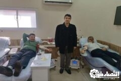 رئیس دانشگاه علوم پزشکی گیلان گرمابخش نیازمندان خون شد