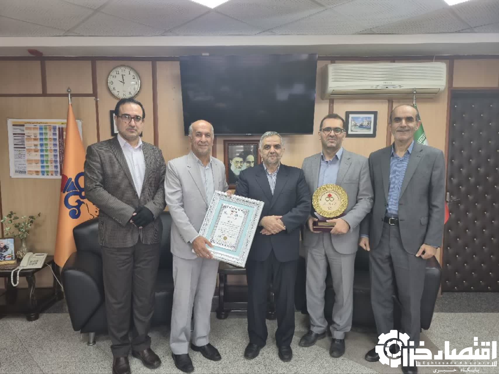 افتخارآفرینی گاز گیلان با کسب نشان عالی مسئولیت اجتماعی پیشرفته