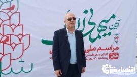 مزارشهدای انقلاب اسلامی در رشت گلباران شد