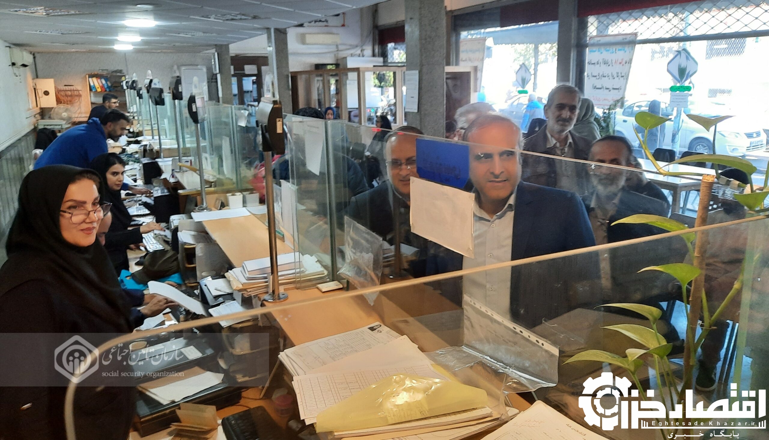 بیش از ۱۲۰ نفر در کارگزاری های رسمی تامین اجتماعی گیلان مشغول ارائه خدمات هستند
