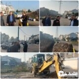 بازدید مدیرعامل شرکت توزیع نیروی برق گیلان از پروژه جابه‌جایی شبکه‌های توزیع برق اطراف میدان امام حسین(ع) شهرستان رشت