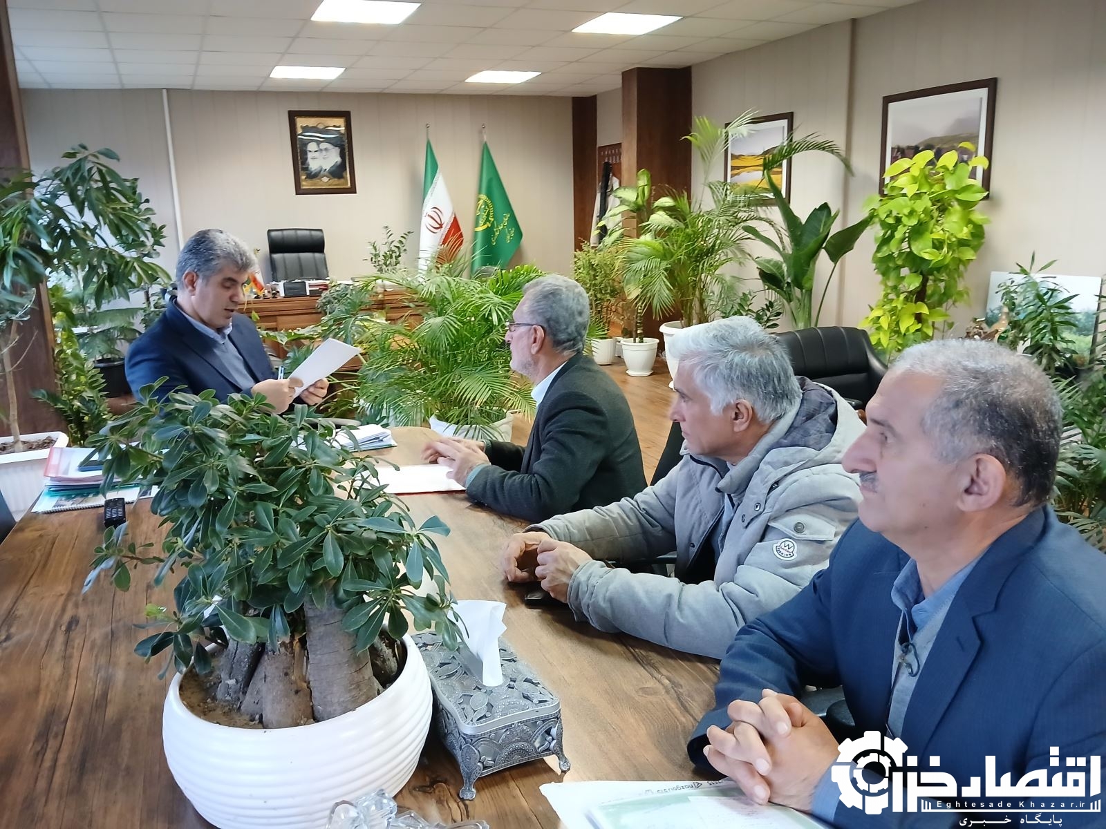 ملاقات مردمی رئیس سازمان جهاد کشاورزی گیلان برگزار شد