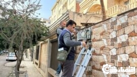 خیابان آزادگان تالش به شبکه فیبرنوری متصل شد
