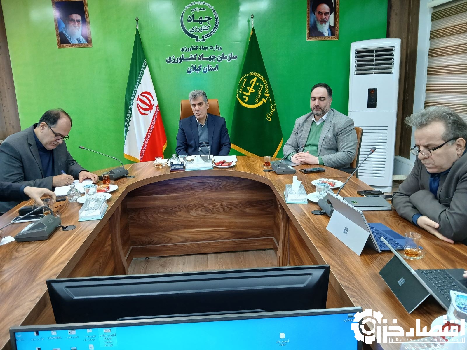 جلسه شورای معاونین سازمان جهاد کشاورزی استان گیلان برگزار شد