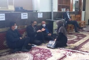 برپایی میز خدمت در دهستان جیرده از توابع شهرستان شفت