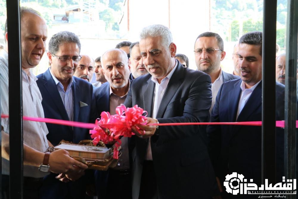 کلنگ‌زنی و افتتاح دو طرح توسعه یک مجتمع ماشین‌سازی در لاهیجان با حضور استاندار گیلان