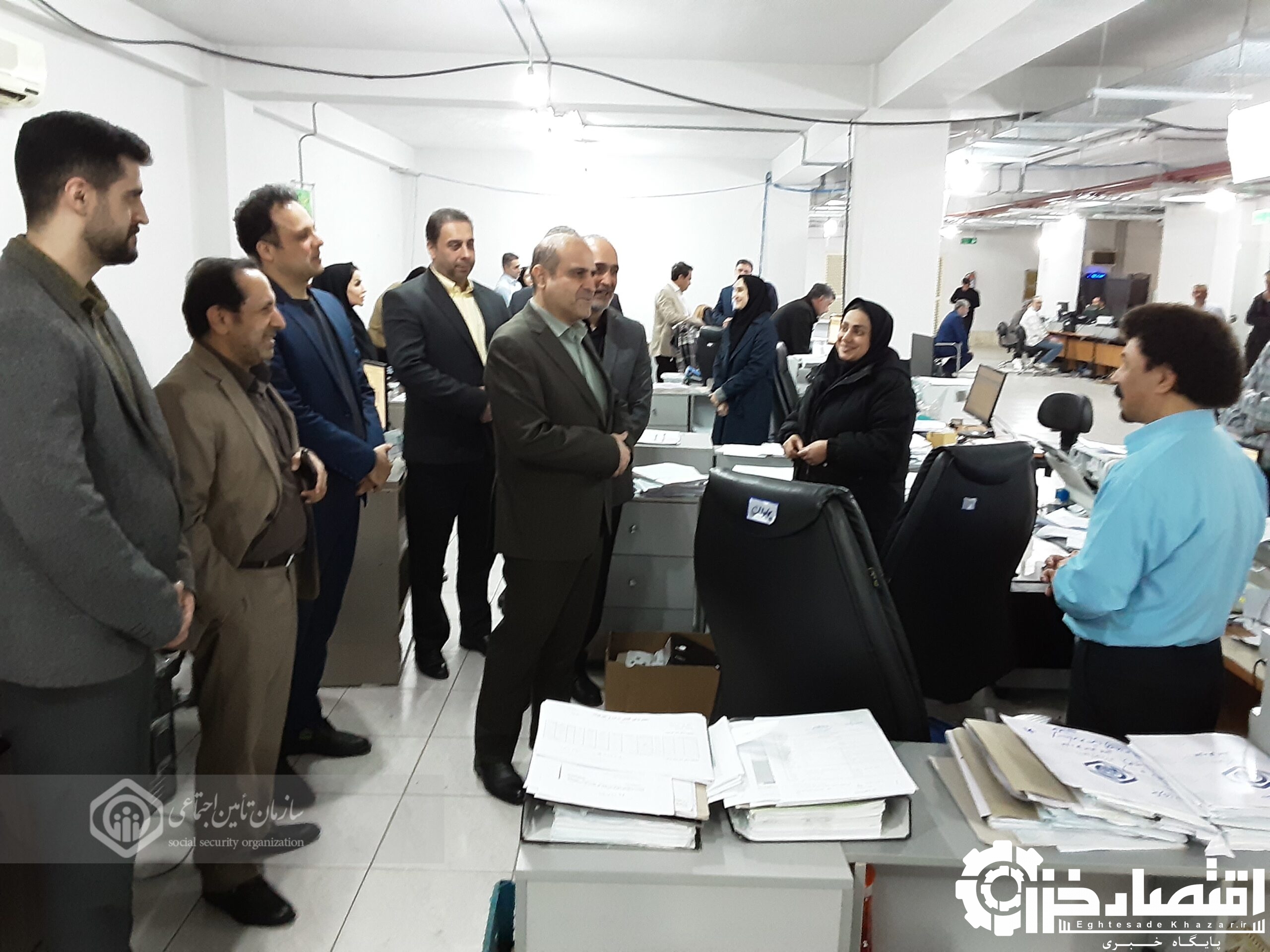 تداوم خدمت رسانی در شعبه بندرانزلی بدون وقفه و علیرغم در معرض خطر بودن ، گواهی بر اهمیت به ذینفعان است