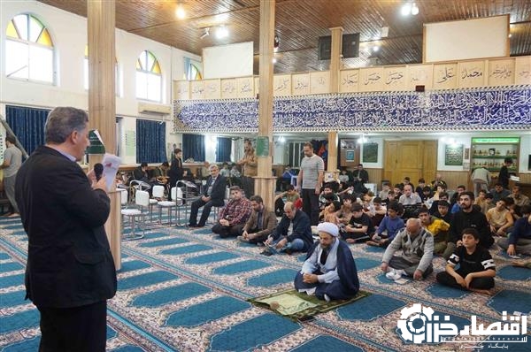 آموزش مدیریت مصرف برای نوجوانان و جوانان معتکف