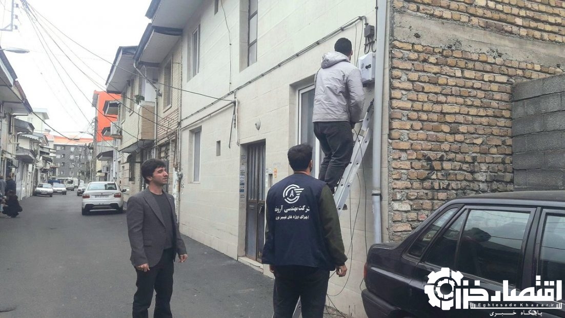 ارتقای زیرساخت‌های ارتباطی در خیابان دلدار رشت با اتصال به شبکه فیبرنوری