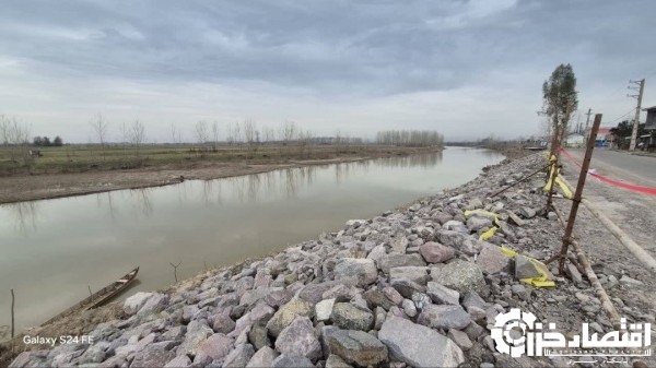 افتتاح پروژه دیوارهسازی حفاظتی روستای محسن آباد در آستانهاشرفیه