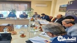 حضور مدیر مخابرات منطقه گیلان در جلسه بررسی وضعیت ارتباطی شهرستان لاهیجان