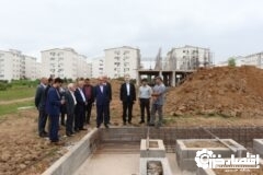 بازدید استاندار گیلان از طرح۷هزار مترمربعی فضای آموزشی در مسکن مهر رشت